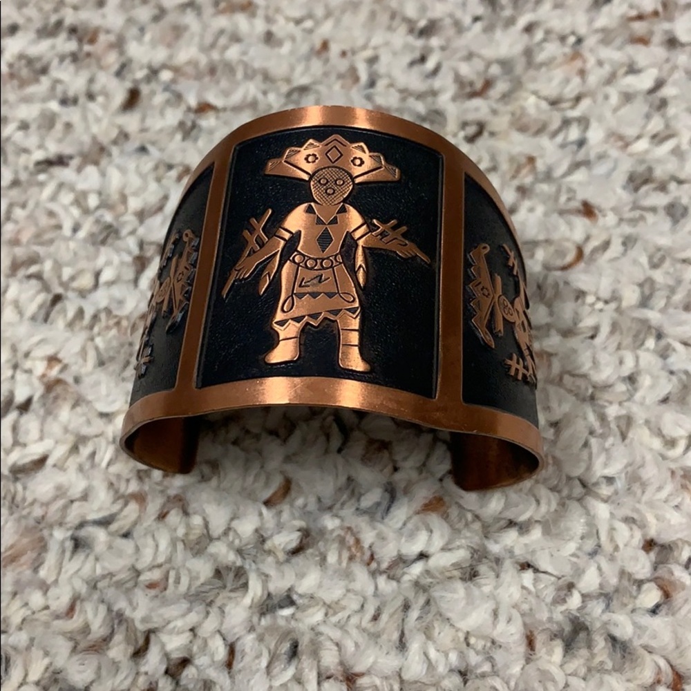 Solid Copper bangle/ cuff bracelet
